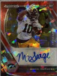 Mekhi Sargent [Red Ice Prizm] #DPA-MSA