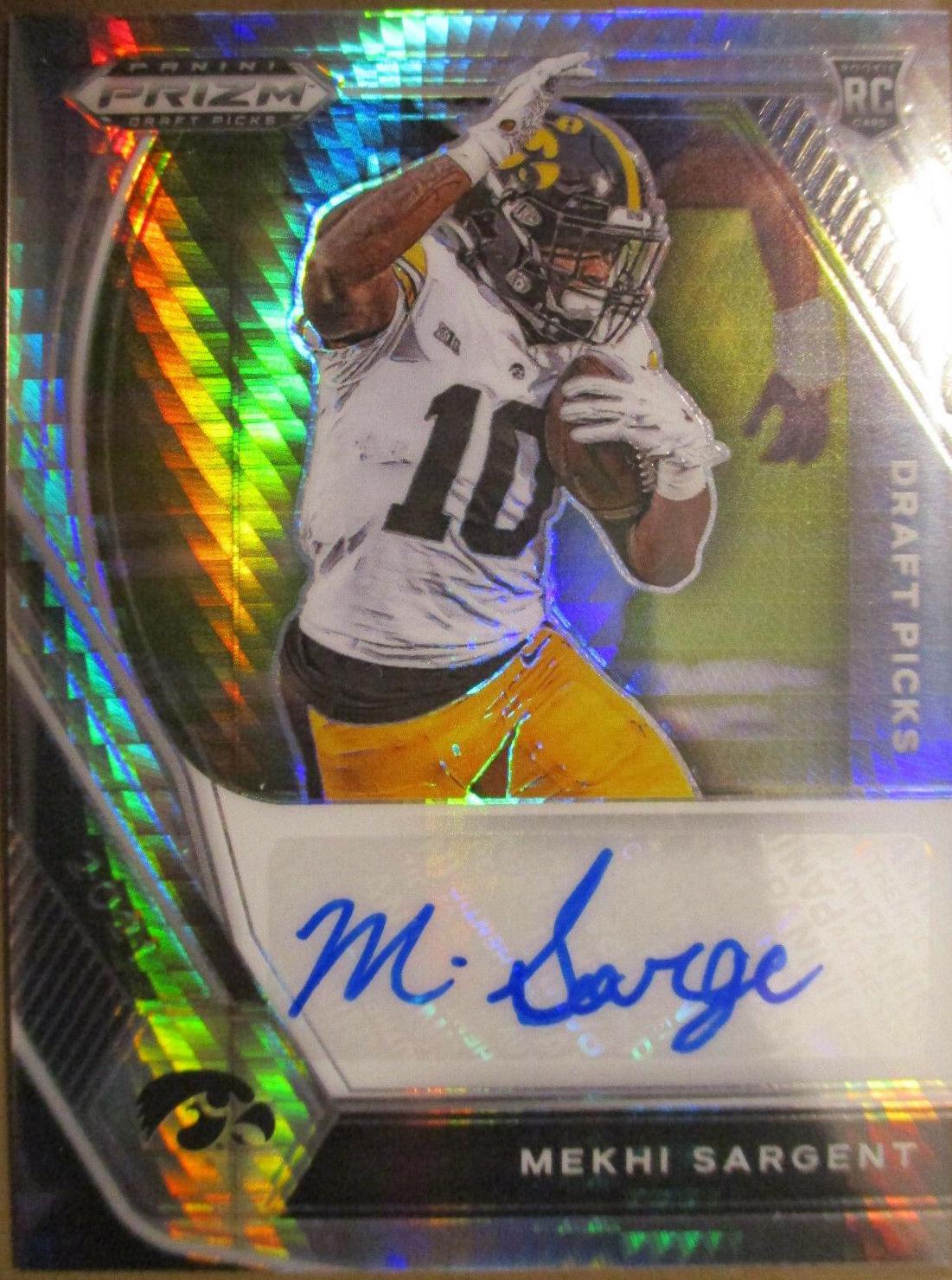 Mekhi Sargent [Silver Prizm] #DPA-MSA