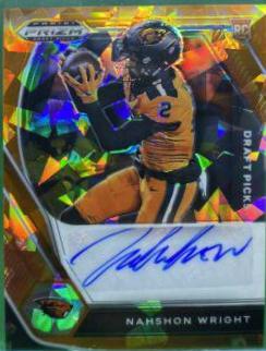 Nahshon Wright [Orange Ice Prizm] #DPA-NWR