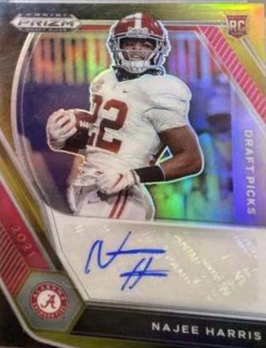 Najee Harris [Black Gold Prizm] #DPA-NJH