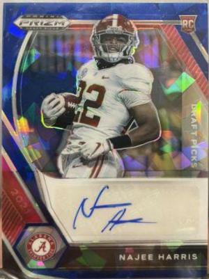 Najee Harris [Blue Ice Prizm] #DPA-NJH