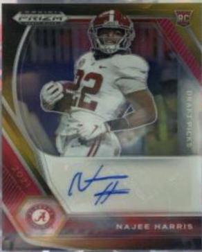 Najee Harris [Gold Prizm] #DPA-NJH