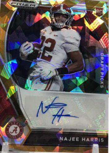 Najee Harris [Orange Ice Prizm] #DPA-NJH