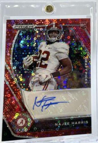 Najee Harris [Red Circles Prizm] #DPA-NJH