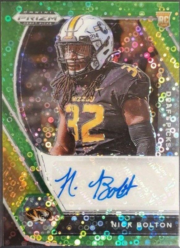 Nick Bolton [Green Prizm] #DPA-NBO