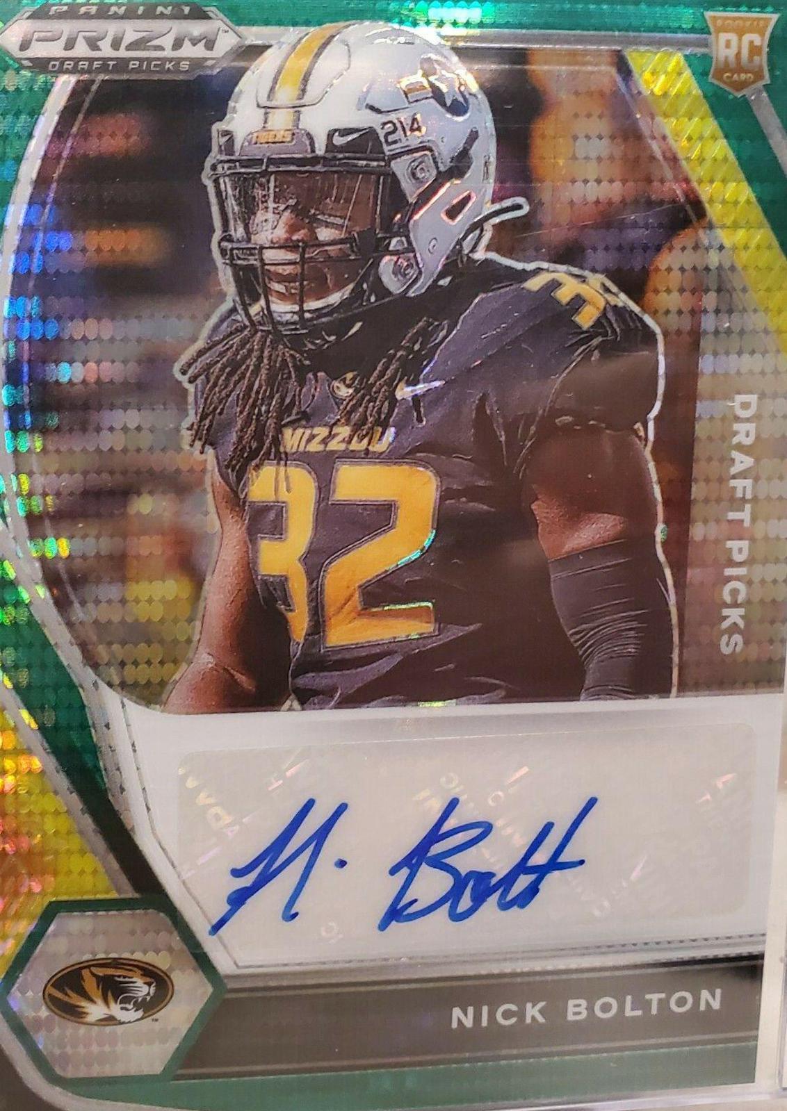Nick Bolton [Green Pulsar Prizm] #DPA-NBO