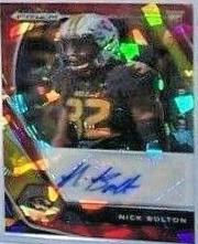 Nick Bolton [Red Ice Prizm] #DPA-NBO