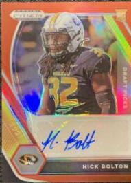 Nick Bolton [Red Prizm] #DPA-NBO