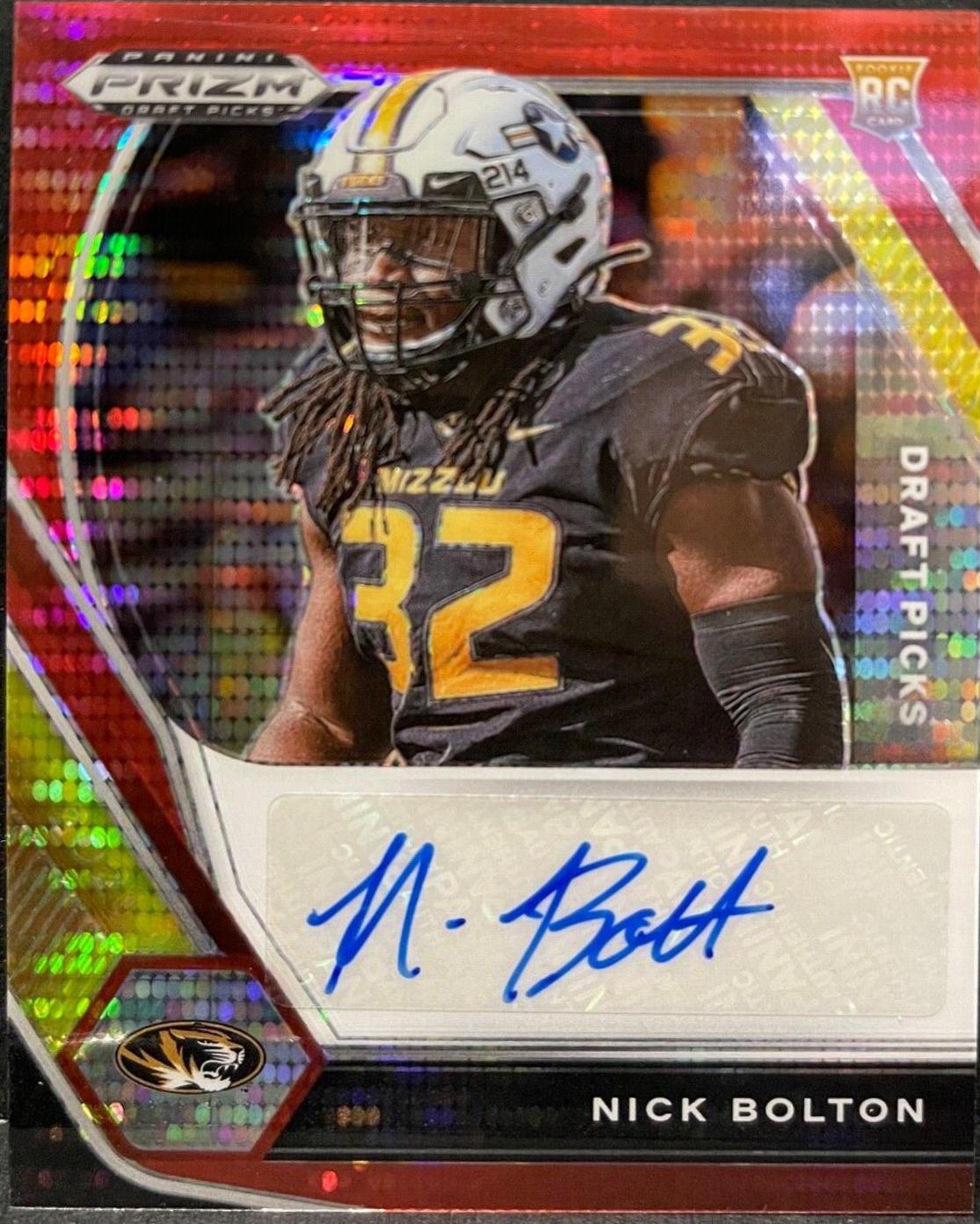 Nick Bolton [Red Pulsar Prizm] #DPA-NBO