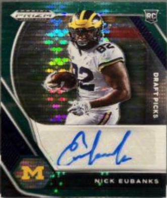 Nick Eubanks [Green Pulsar Prizm] #DPA-NIE