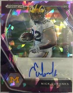 Nick Eubanks [Purple Ice Prizm] #DPA-NIE