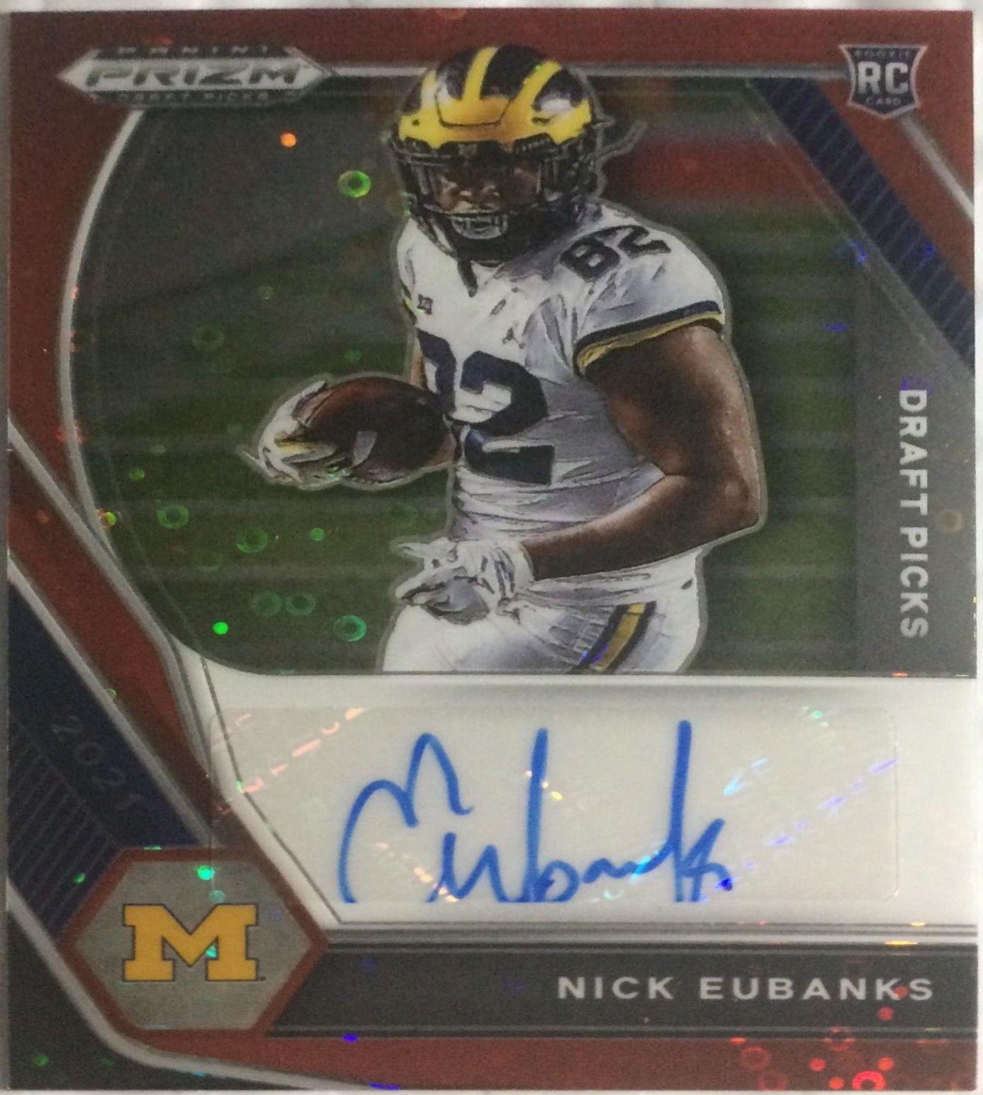 Nick Eubanks [Red Circles Prizm] #DPA-NIE