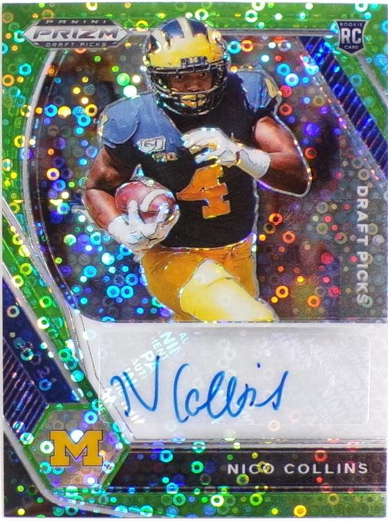 Nico Collins [Neon Green Circles Prizm] #DPA-NCO