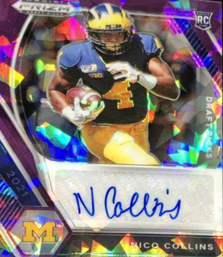 Nico Collins [Purple Ice Prizm] #DPA-NCO