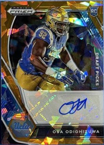Osa Odighizuwa [Gold Ice Prizm] #DPA-OOD