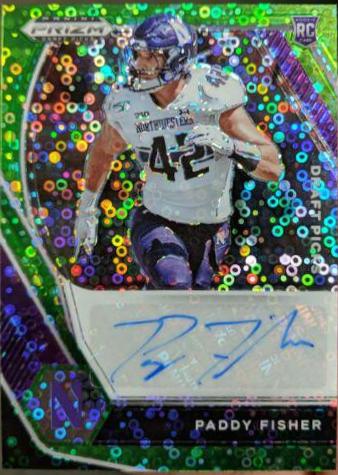 Paddy Fisher [Neon Green Circles Prizm] #DPA-PAD
