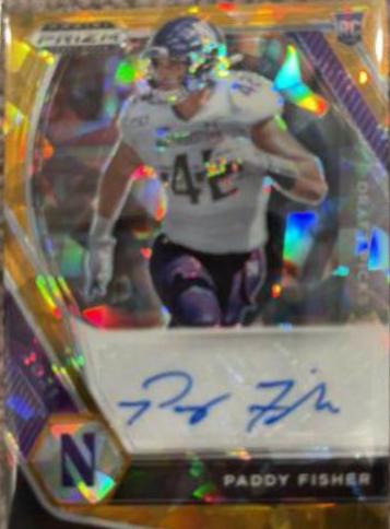 Paddy Fisher [Orange Ice Prizm] #DPA-PAD