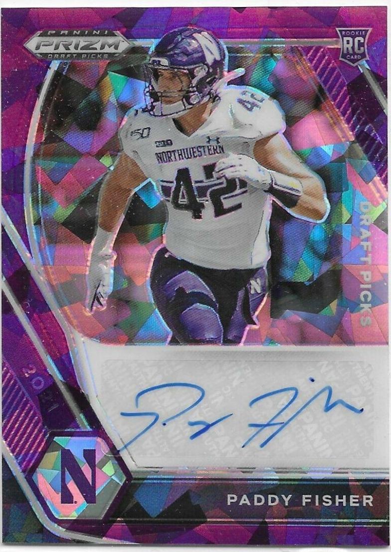 Paddy Fisher [Purple Ice Prizm] #DPA-PAD