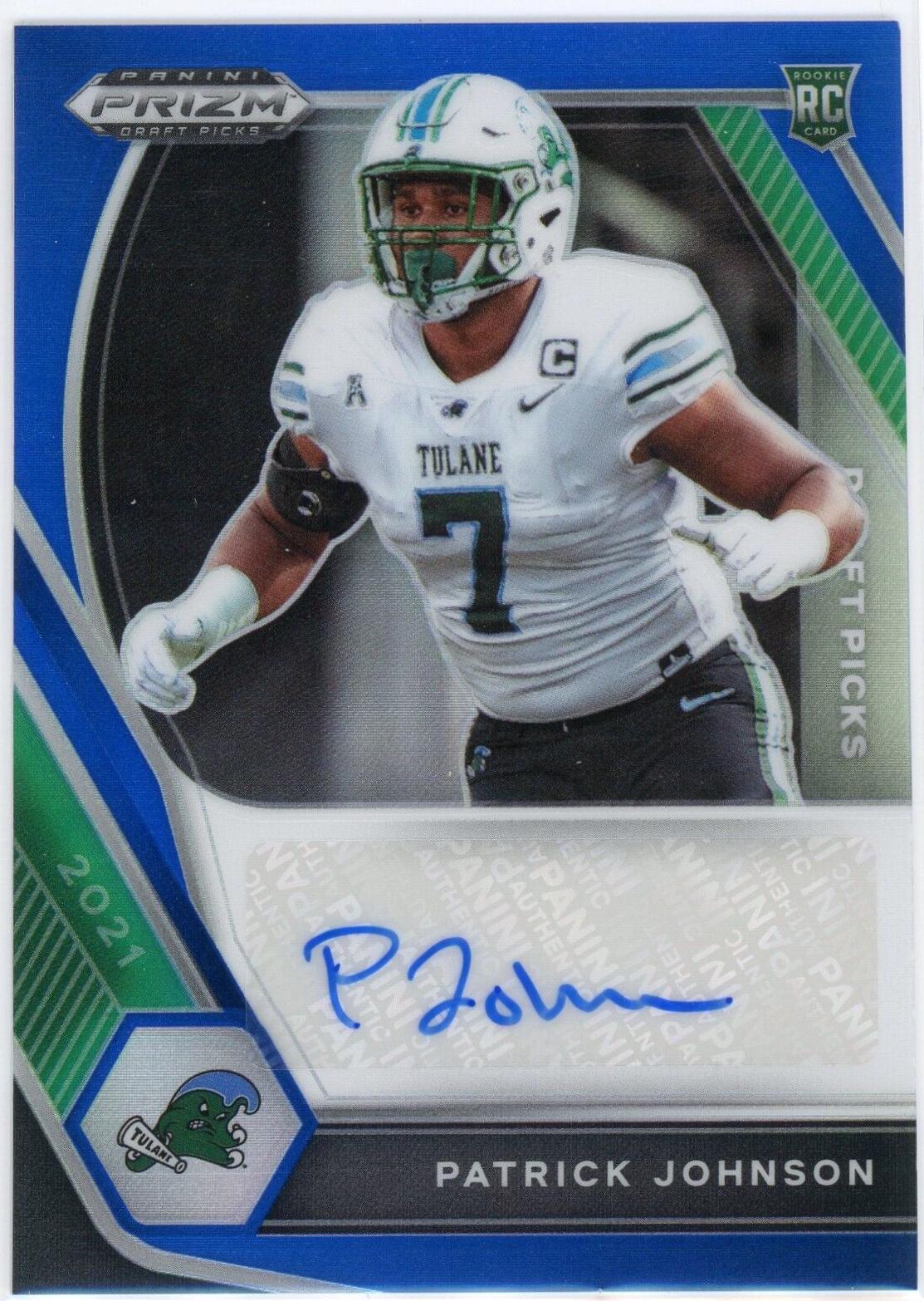 Patrick Johnson [Blue Prizm] #DPA-PAT