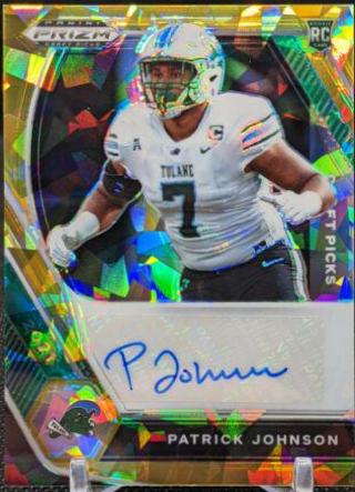 Patrick Johnson [Gold Ice Prizm] #DPA-PAT