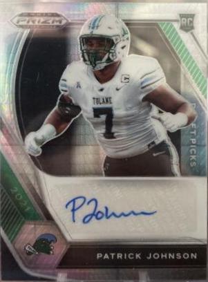 Patrick Johnson [Silver Prizm] #DPA-PAT
