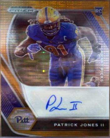 Patrick Jones II [Orange Pulsar Prizm] #DPA-PJO