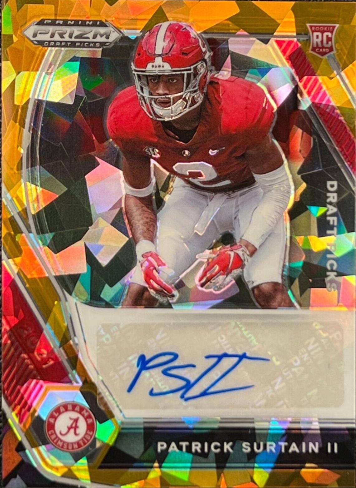 Patrick Surtain II [Orange Ice Prizm] #DPA-PSU