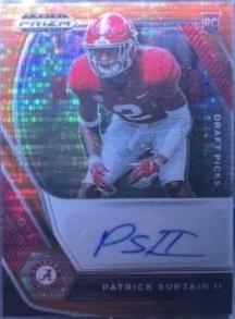 Patrick Surtain II [Red Pulsar Prizm] #DPA-PSU