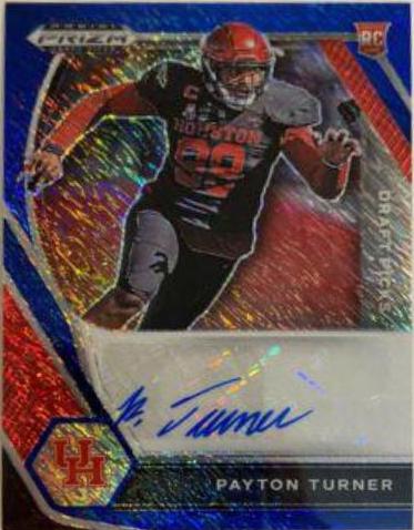 Payton Turner [Blue Shimmer Prizm] #DPA-PTU