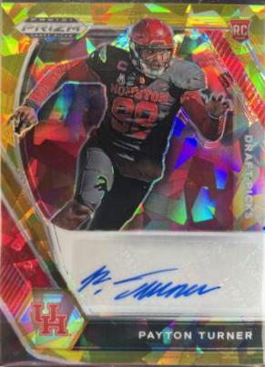 Payton Turner [Gold Ice Prizm] #DPA-PTU