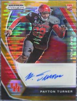 Payton Turner [Orange Pulsar Prizm] #DPA-PTU