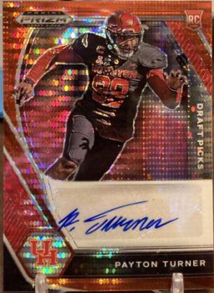 Payton Turner [Red Pulsar Prizm] #DPA-PTU