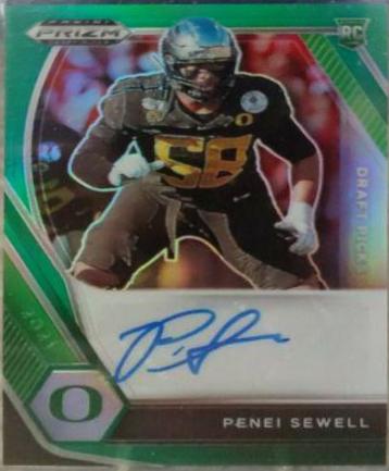 Penei Sewell [Green Prizm] #DPA-PSE