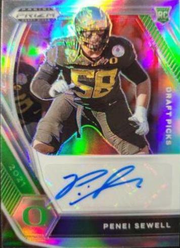 Penei Sewell [Silver Prizm] #DPA-PSE