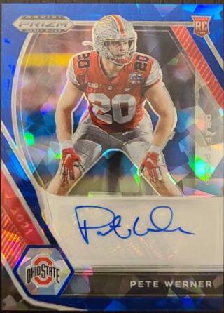 Pete Werner [Blue Ice Prizm] #DPA-PEW