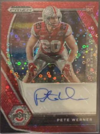 Pete Werner [Red Circles Prizm] #DPA-PEW