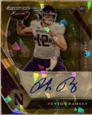 Peyton Ramsey [Gold Ice Prizm] #DPA-PRA