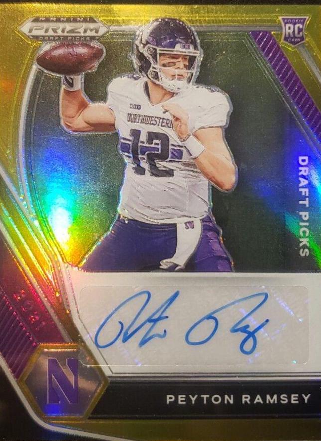 Peyton Ramsey [Gold Prizm] #DPA-PRA