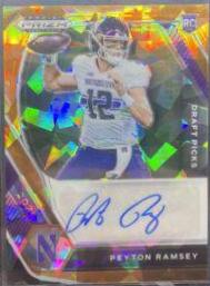 Peyton Ramsey [Orange Ice Prizm] #DPA-PRA