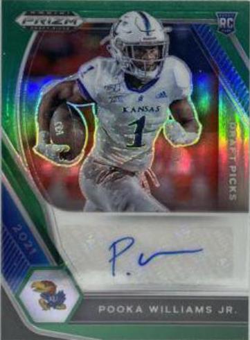 Pooka Williams Jr. [Green Prizm] #DPA-POO