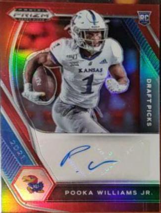 Pooka Williams Jr. [Red Prizm] #DPA-POO