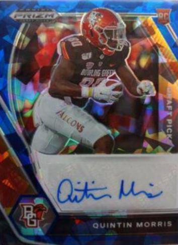 Quintin Morris [Blue Ice Prizm] #DPA-QMO