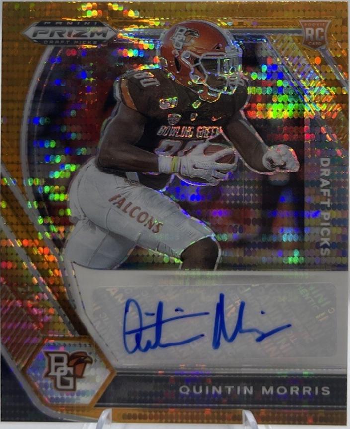 Quintin Morris [Orange Pulsar Prizm] #DPA-QMO