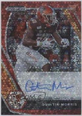 Quintin Morris [Red Circles Prizm] #DPA-QMO