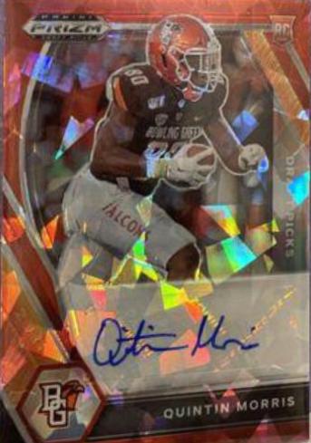 Quintin Morris [Red Ice Prizm] #DPA-QMO