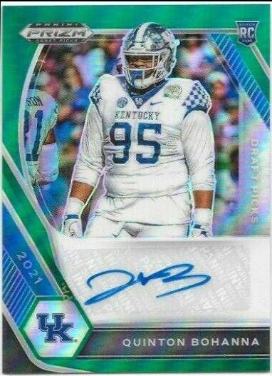Quinton Bohanna [Green Prizm] #DPA-QBO