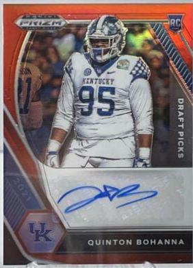 Quinton Bohanna [Red Prizm] #DPA-QBO
