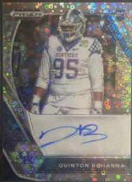 Quinton Bohanna [Silver Prizm] #DPA-QBO