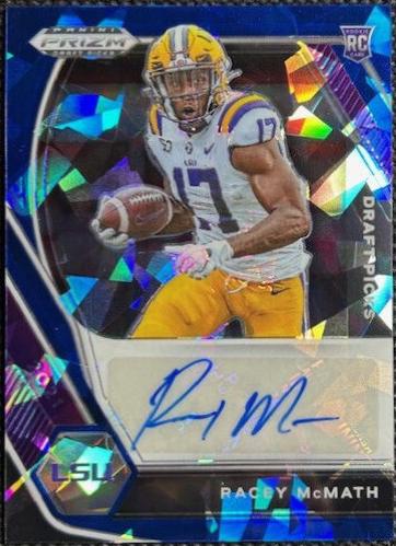 Racey McMath [Blue Ice Prizm] #DPA-RAC