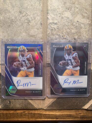 Racey McMath [Blue Prizm] #DPA-RAC